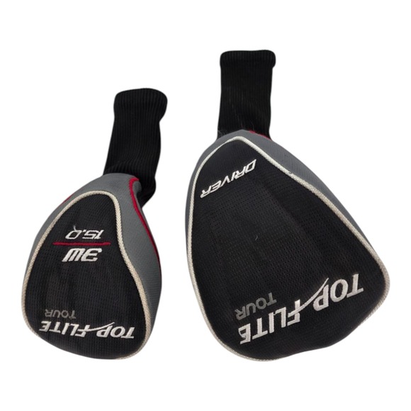 Top Flite Tour Driver and 3W 15.0° Golf Club Headcovers Set of 2 - Picture 1 of 3